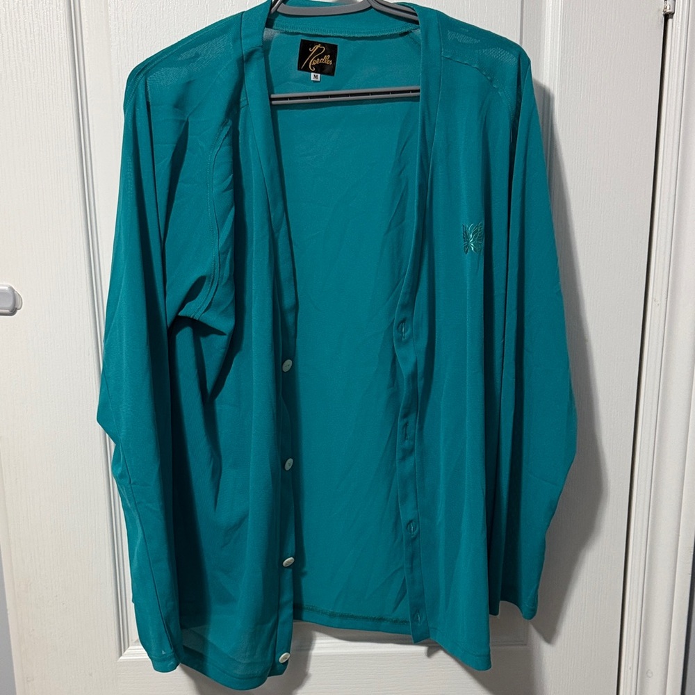 Needles Teal Lightweight Men's Jacket